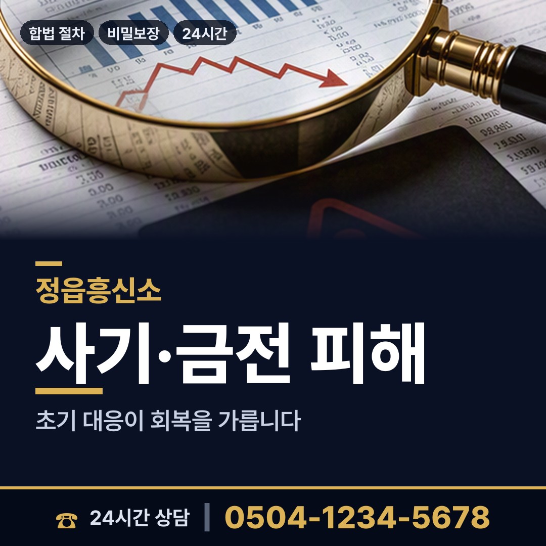정읍 입암면 거래처조사 상담 안내